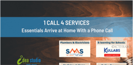 One Call Four Services: Essentials Arrive at Home With a Phone Call