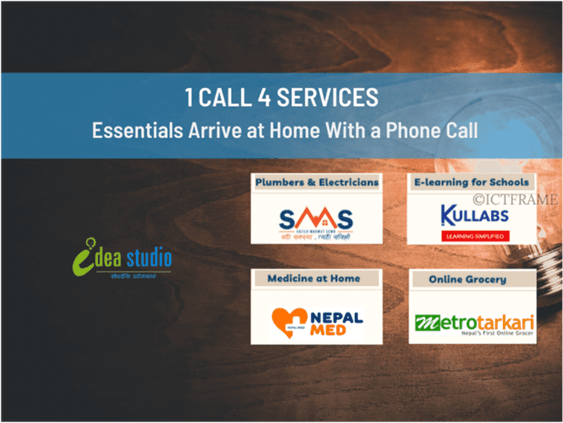 One Call Four Services: Essentials Arrive at Home With a Phone Call