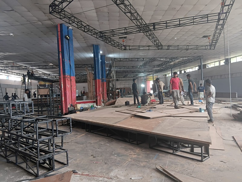 18th NADA Auto Show 2026: Preparations Reach Final Stage at Bhrikutimandap as 200+ Stalls Take Shape