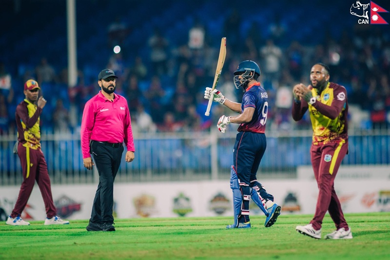 Aasif Half Century Against West