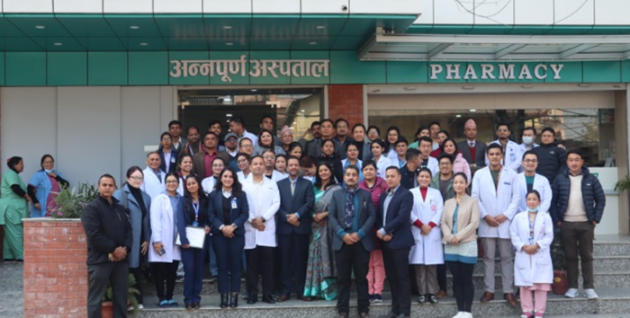 Annapurna Neuro Hospital Donates NPR 3 Million to Prime Minister Disaster Relief Fund