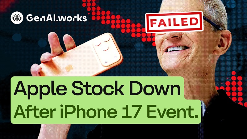 Apple Stock Falls After iPhone 17
