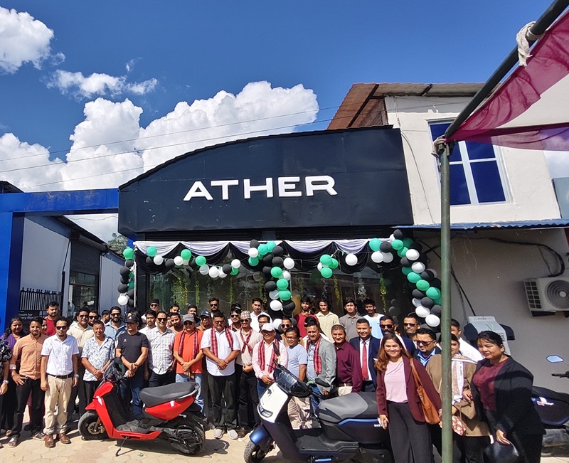 Ather Nepal Opens 16th Experience Center in Surkhet | Electric Mobility in Karnali
