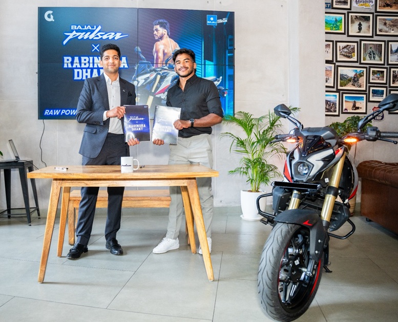 Bajaj Pulsar NS Appoints Rabindra Dhant as Brand Ambassador