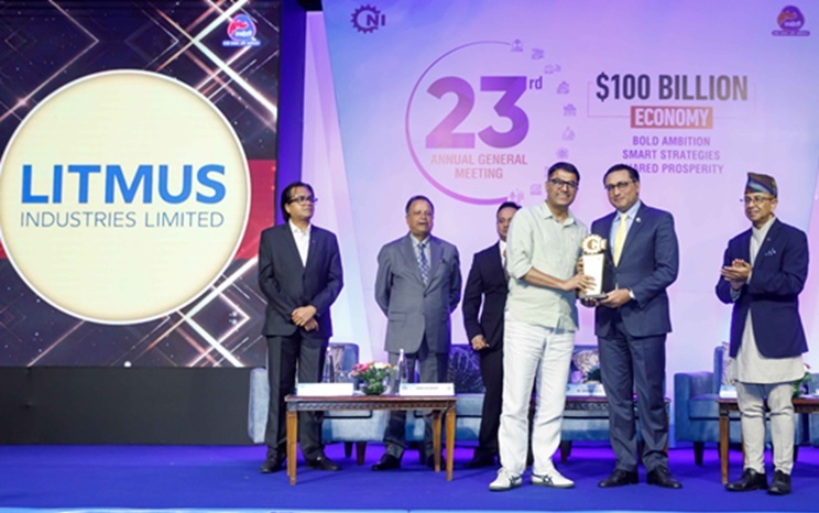 CNI Honors Litmus Industries as Nepal’s Top Exporter to India