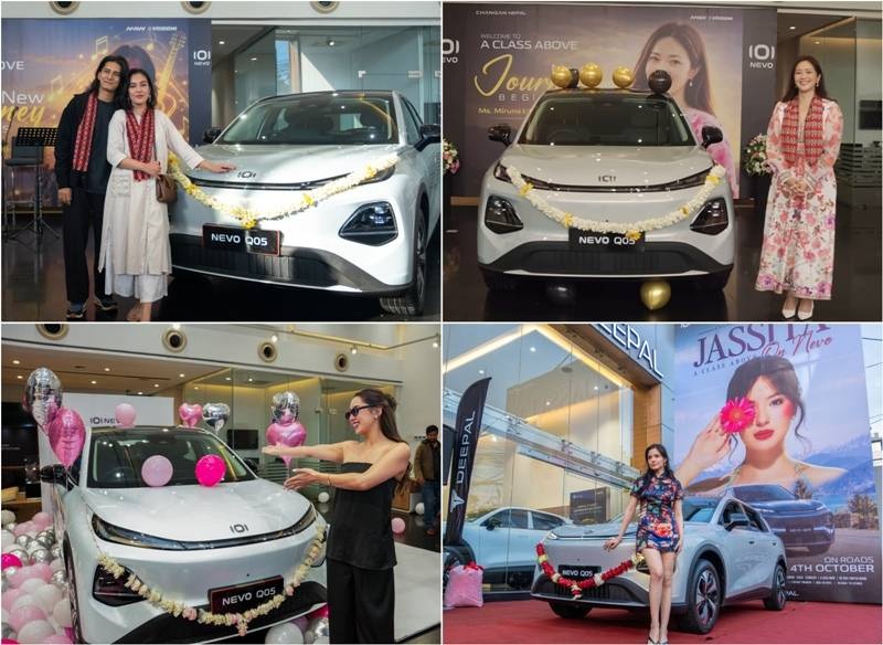 Changan Nevo Q05 Becomes Celebrity Favorite in Nepal: Top Stars Choose the Electric SUV Within a Month of Launch