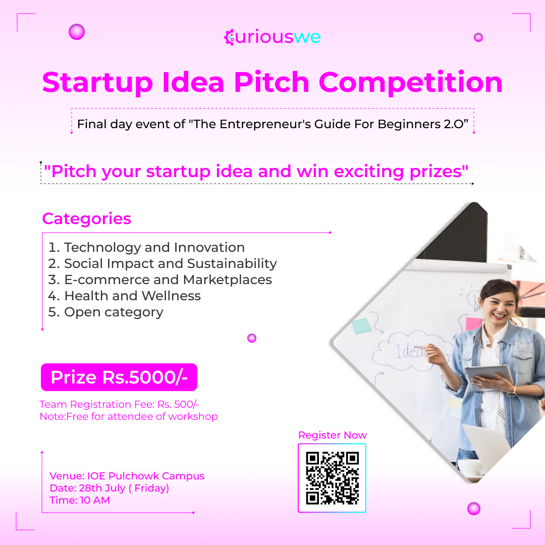 Curiouswe Startup Idea Pitch Competition