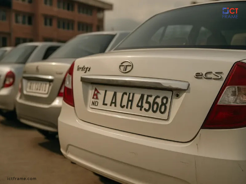 Embossed Number Plate Nepal