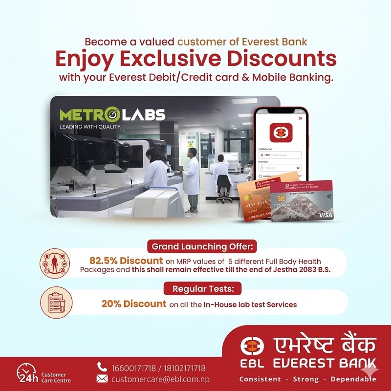 Everest Bank Discount Offers List