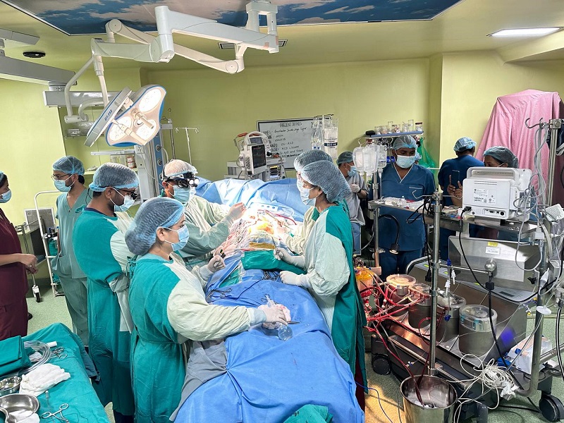 Frontline Hospital Achieves Major Milestone with First Free Minimally Invasive Cardiac Surgery