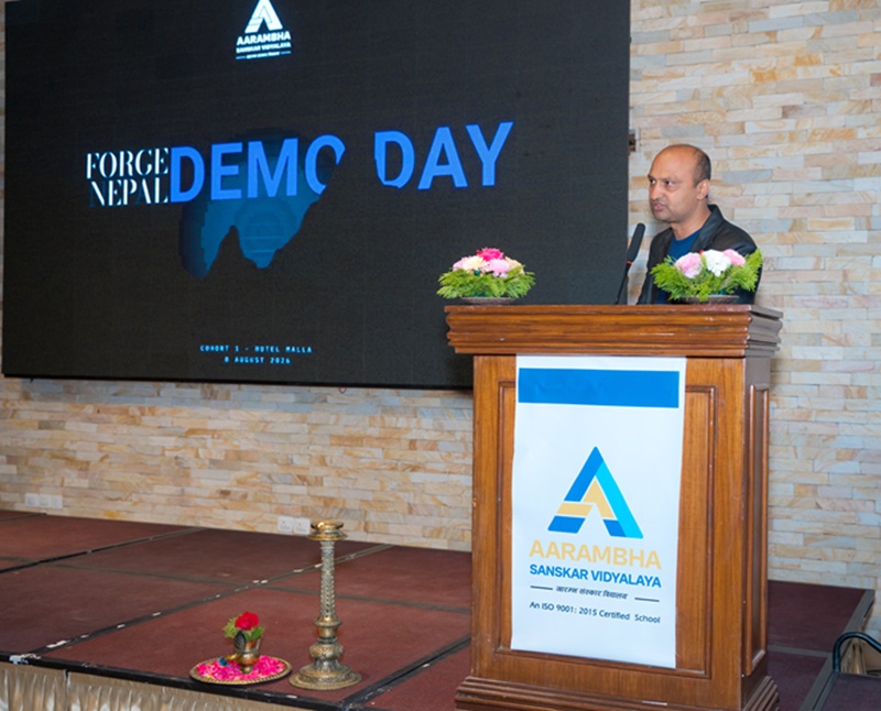 Forge Nepal Demo Day: Aarambha School Students Launch AI Startups in Kathmandu