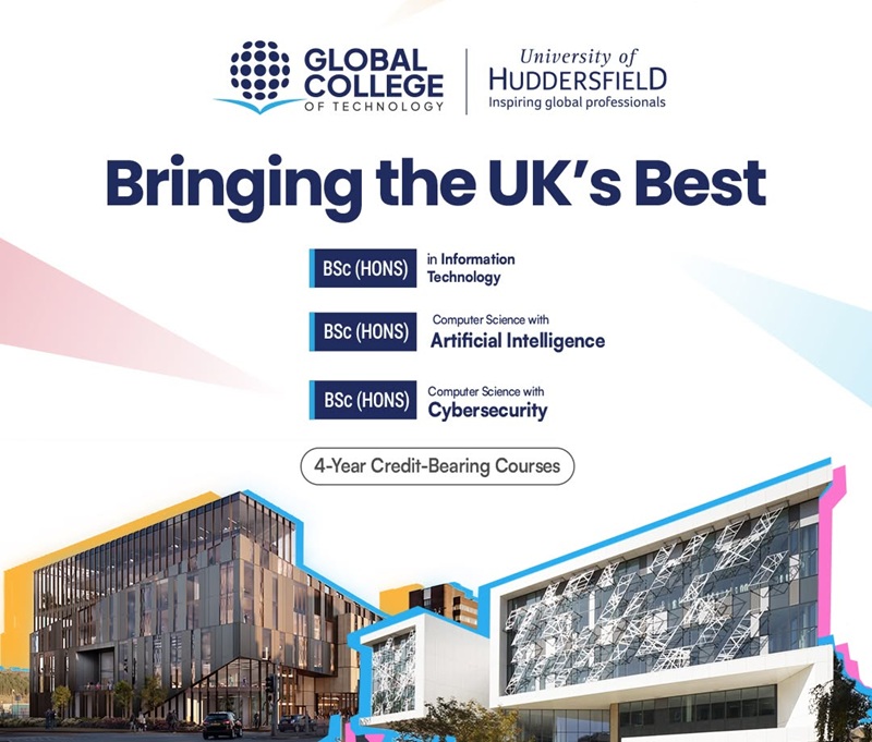 Global College of Technology (GCT): World-Class British IT Degrees by University of Huddersfield in Nepal
