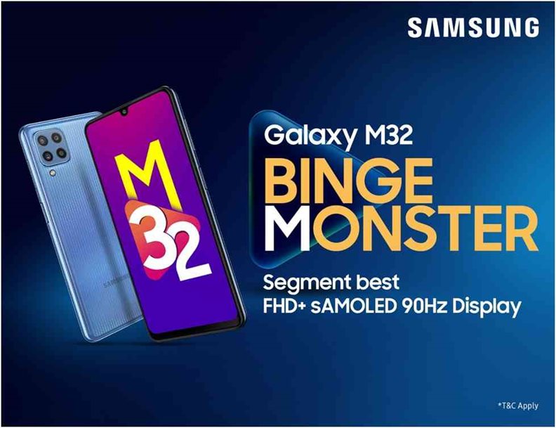 Galaxy M32 Bing Monster