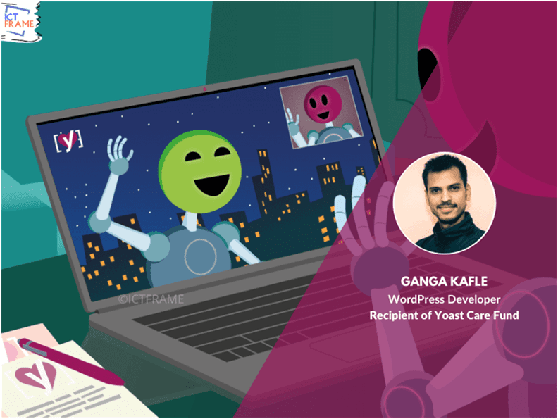 Ganga Kafle is Awarded from Yoast Care Fund