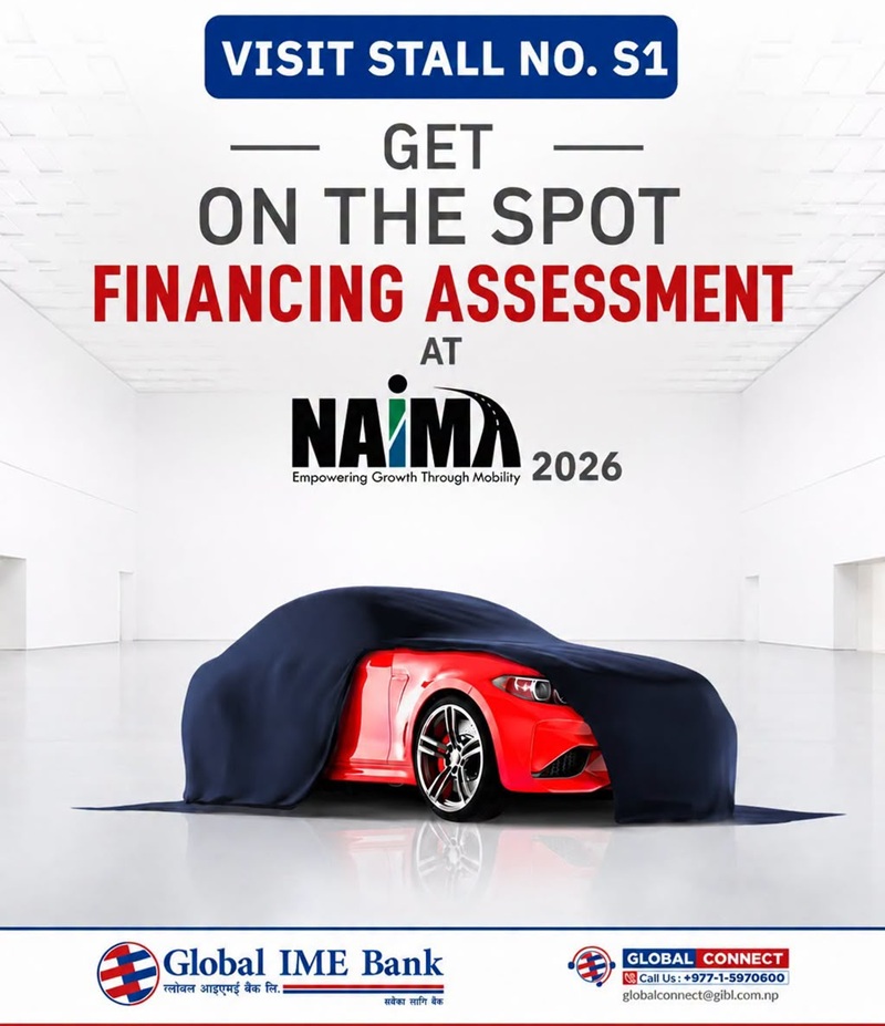 Global IME Bank Announces Special Auto Loan Discounts for NAIMA Auto Expo