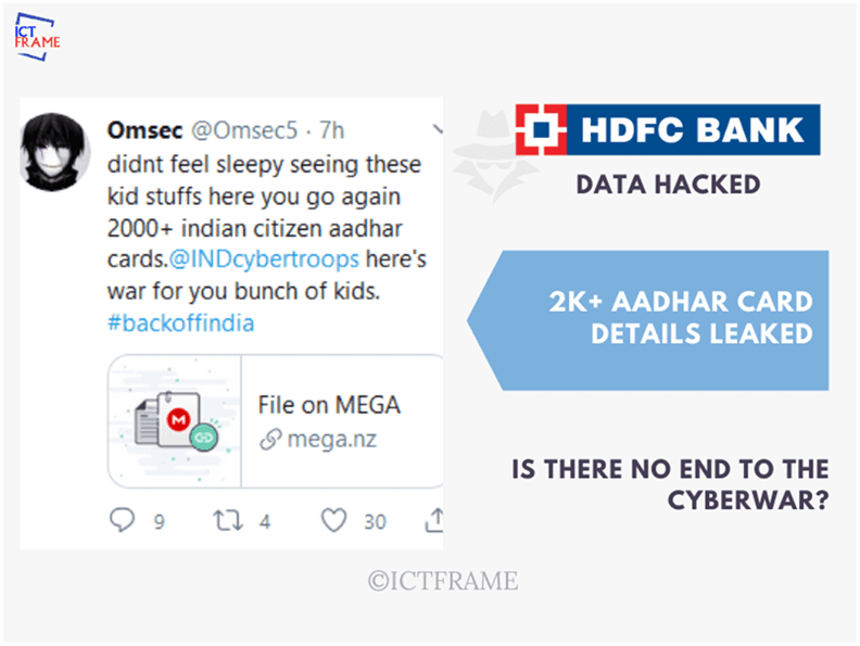 Nepali Hacker Claims to Have Hacked HDFC Bank
