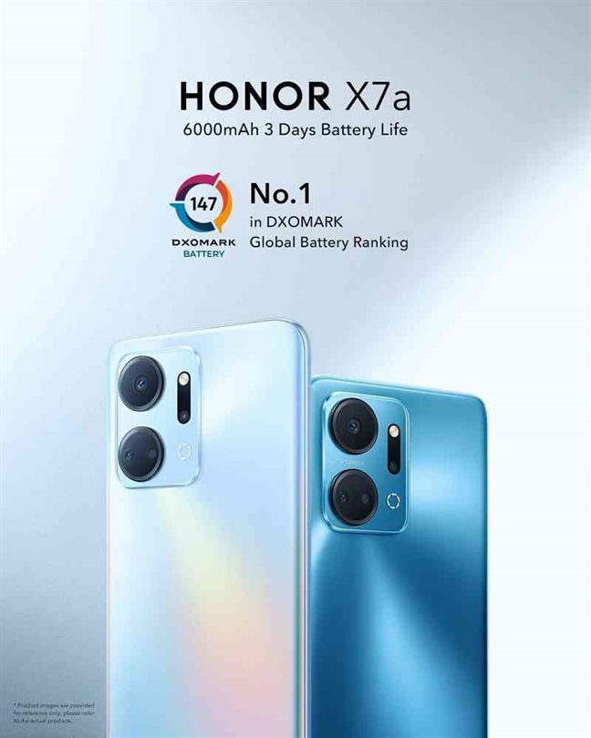 HONOR X7a With 6000