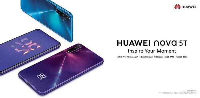 Huawei Nova 5T Launching Soon in Nepal