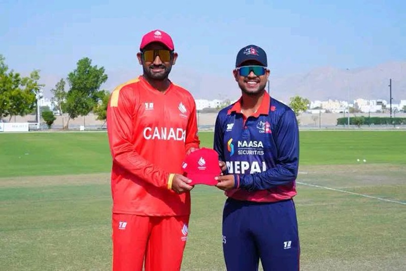 ICC World Cup League 2: Nepal Face Canada in High-Stakes Clash Today