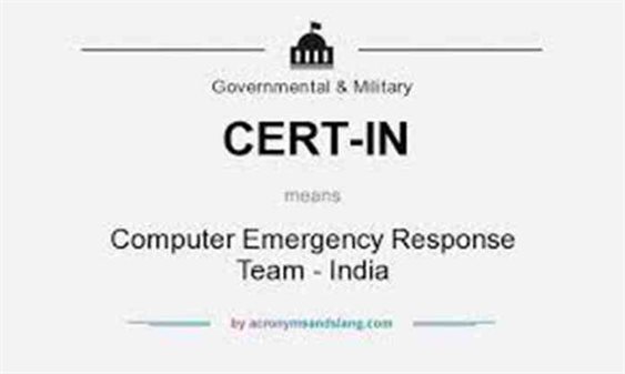 Indian Computer Emergency Response Team