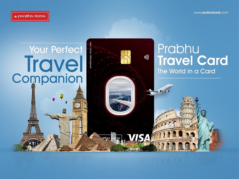 Prabhu Bank Launches International Travel Visa Card for Worldwide Payments