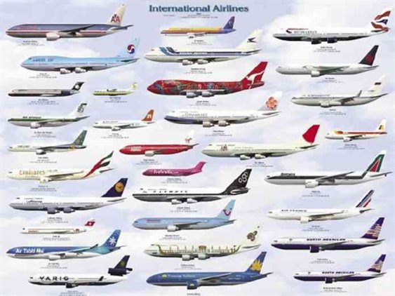 International airlines