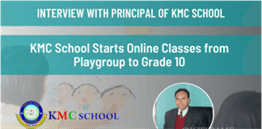 KMC School Starts Virtual Classes from Playgroup to Grade 10