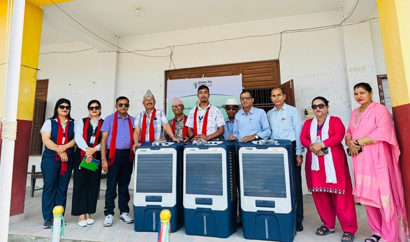 KSBBL Donates Coolers to School