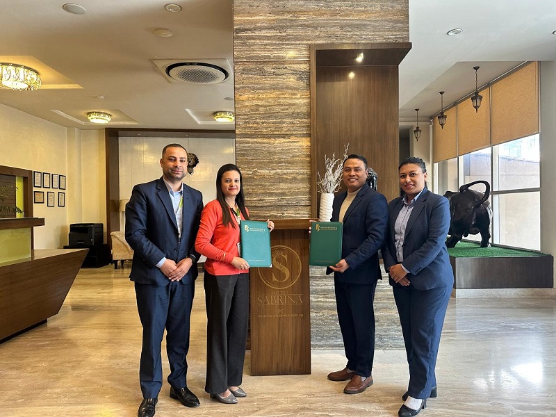 KSBBL and Hotel Sabrina sign Agreement