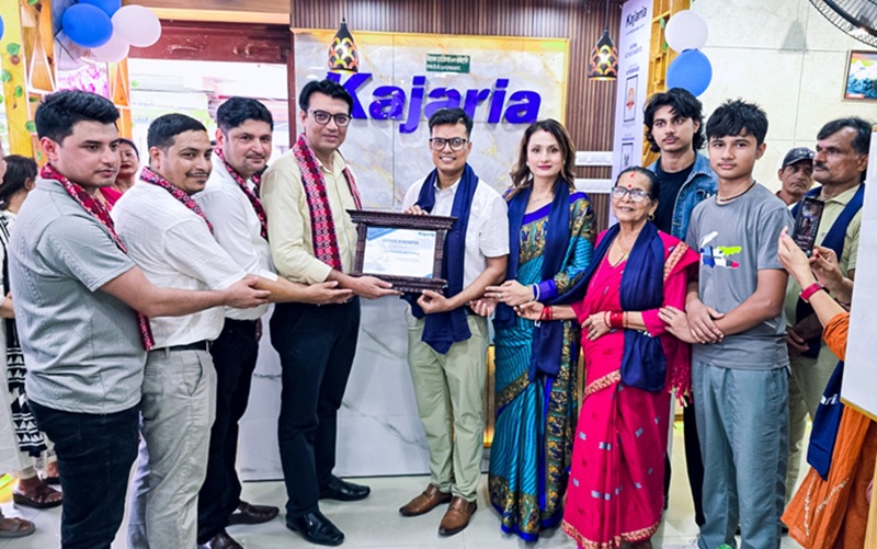New Kajaria Tiles Showroom Chitwan Opens to Boost Regional Retail Presence