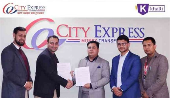 Khalti-City Express partnership for online remittance service in Nepal