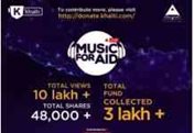 Khalti organized an online fundraiser concert Music for Aid