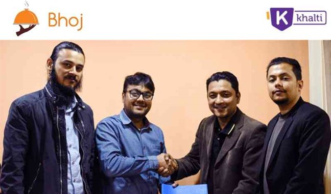 Khalti-Bhoj partnership for online payment service