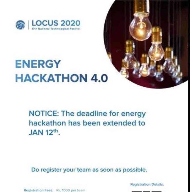 Locus 2020 To Host Energy Hackathon 4.0