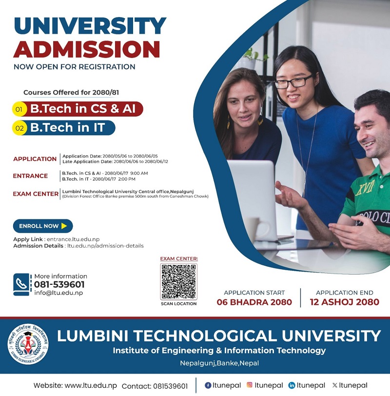 Technological University Admission Open