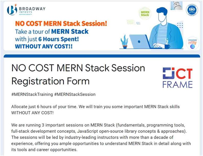 mern stack certification