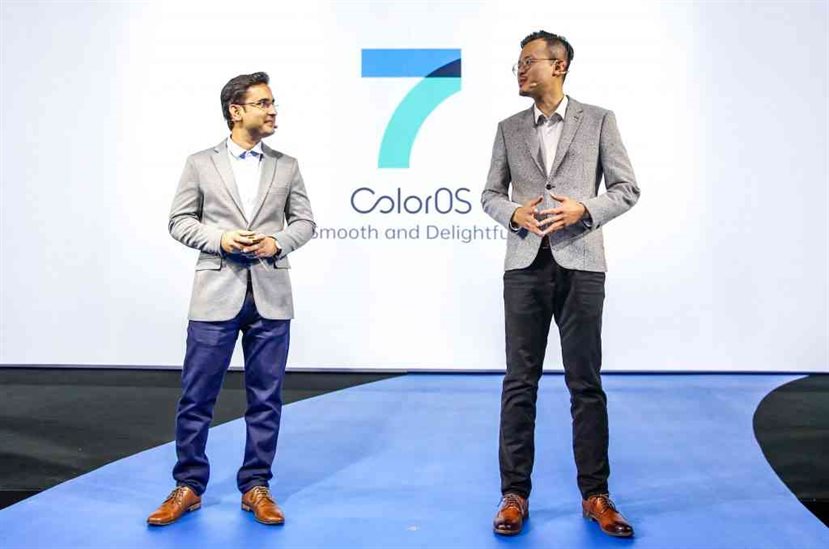 Martin Liu, Senior Strategy Manager of OPPO ColorOS, and Manoj Kumar, Senior Principal Engineer of OPPO ColorOS