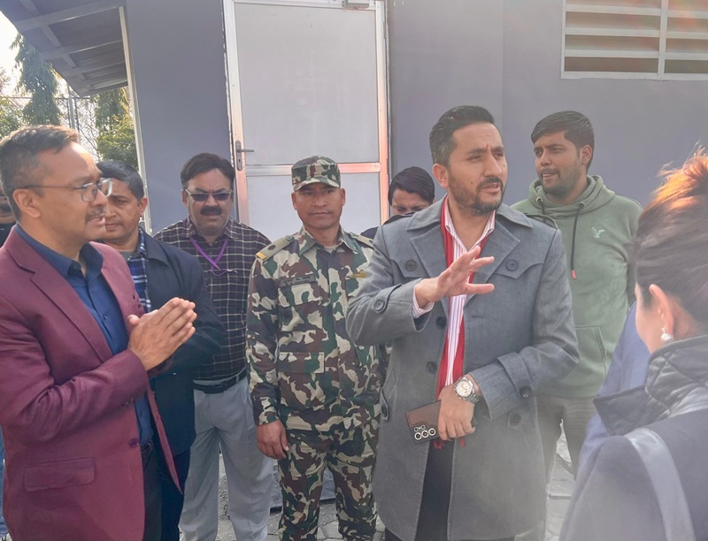 Minister Kharel Visits Ncell Data Centres