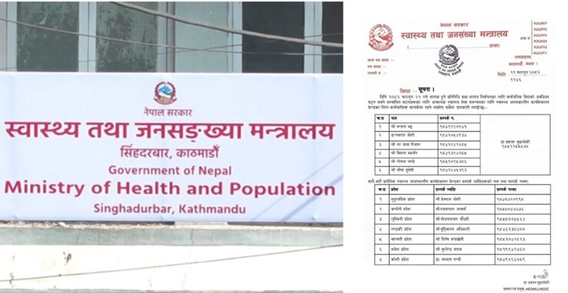 MoH Mobilizes Contact Staffs