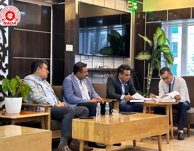 NADA Meets Revenue Secretary Bhupal