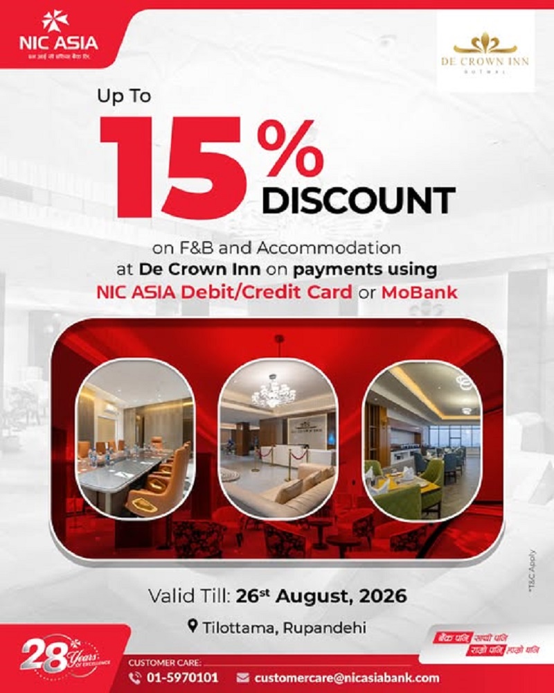 NIC ASIA's Discount Offer