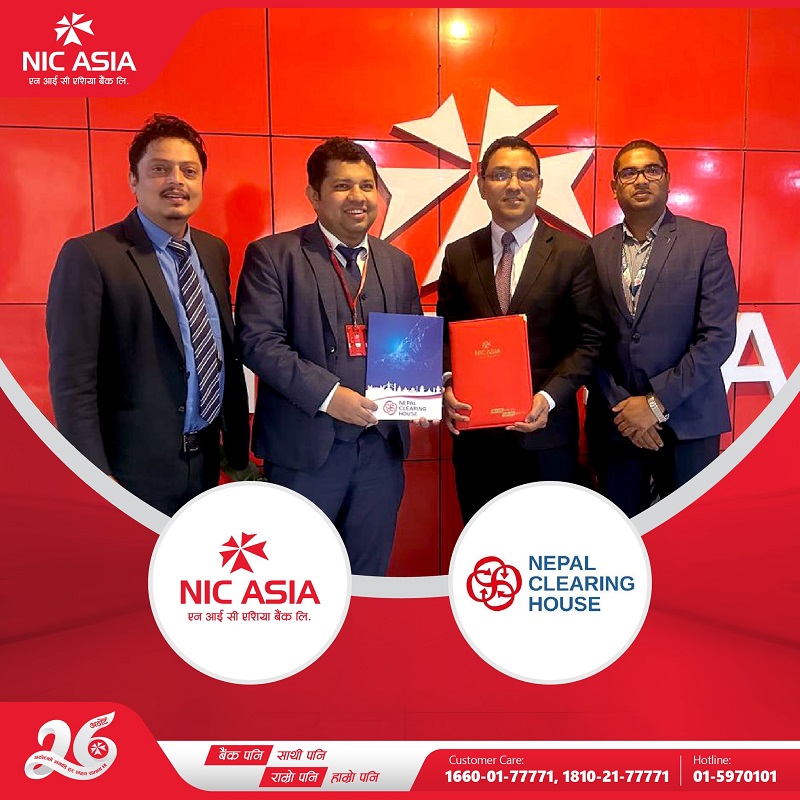 NIC Asia Signs NCHL