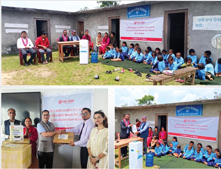 NIC Asia Bank Supports Schools in Doti and Sindhupalchok Under CSR Initiative