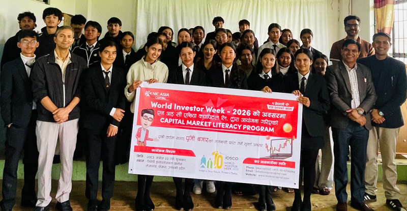 NIC Asia Capital Hosts Financial Literacy Program at Triveni International College for World Investor Week 2026