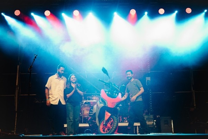 TVS NTORQ 150 Unveiled in Dharan at Bipul Chhetri Concert
