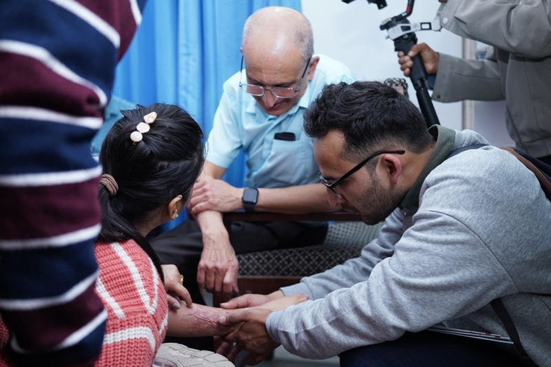 Nabil Bank Free Burn Treatment Camp