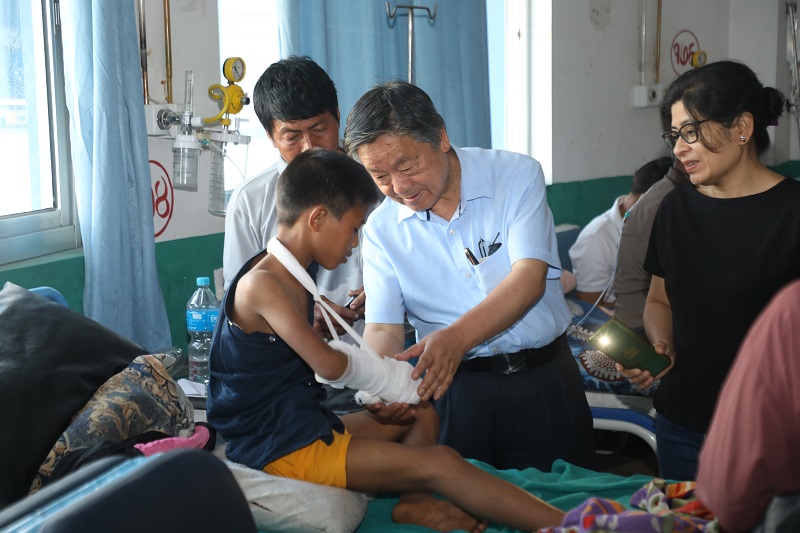 Nabil Free Burn Treatment Camp