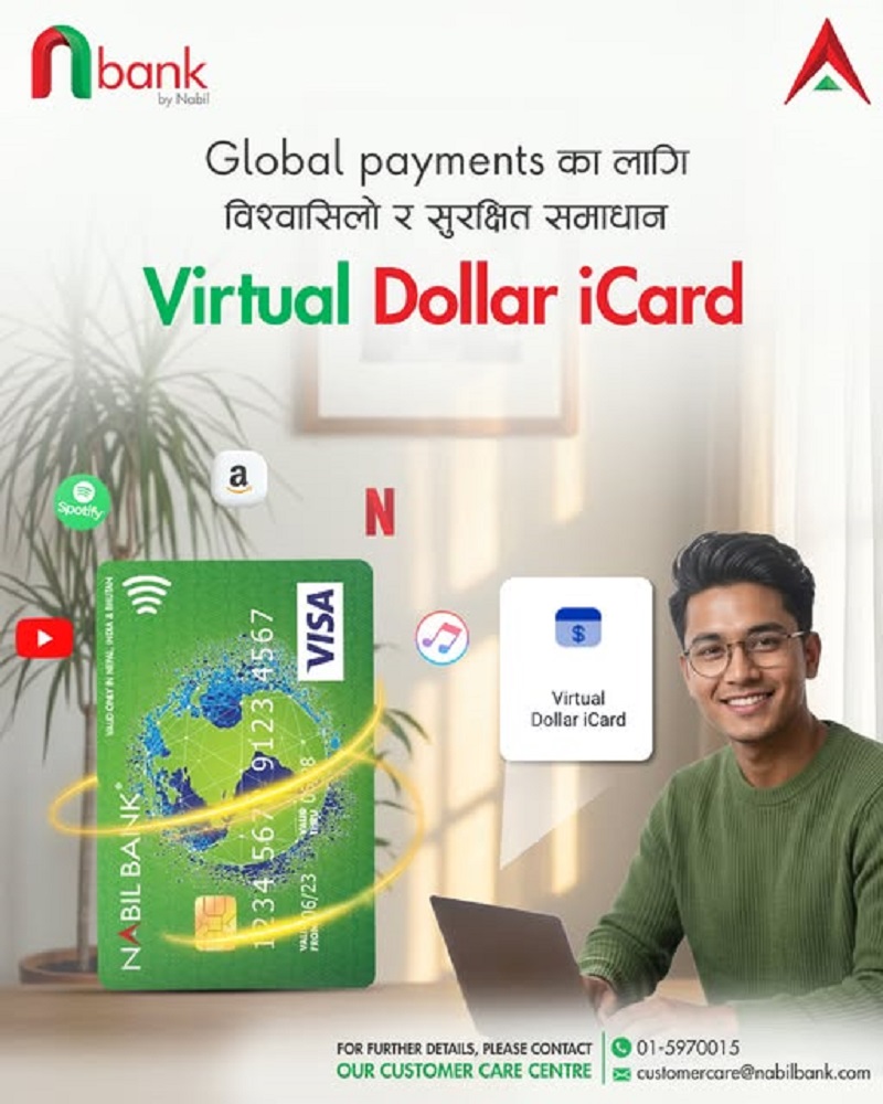 Nabil Virtual Dollar iCard Payment