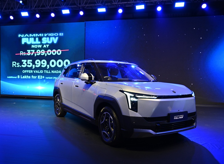 Nammi Vigo E2 Launched at NPR 35.99 Lakh: A Full SUV Offering the Largest Space, Most Features and Best Performance