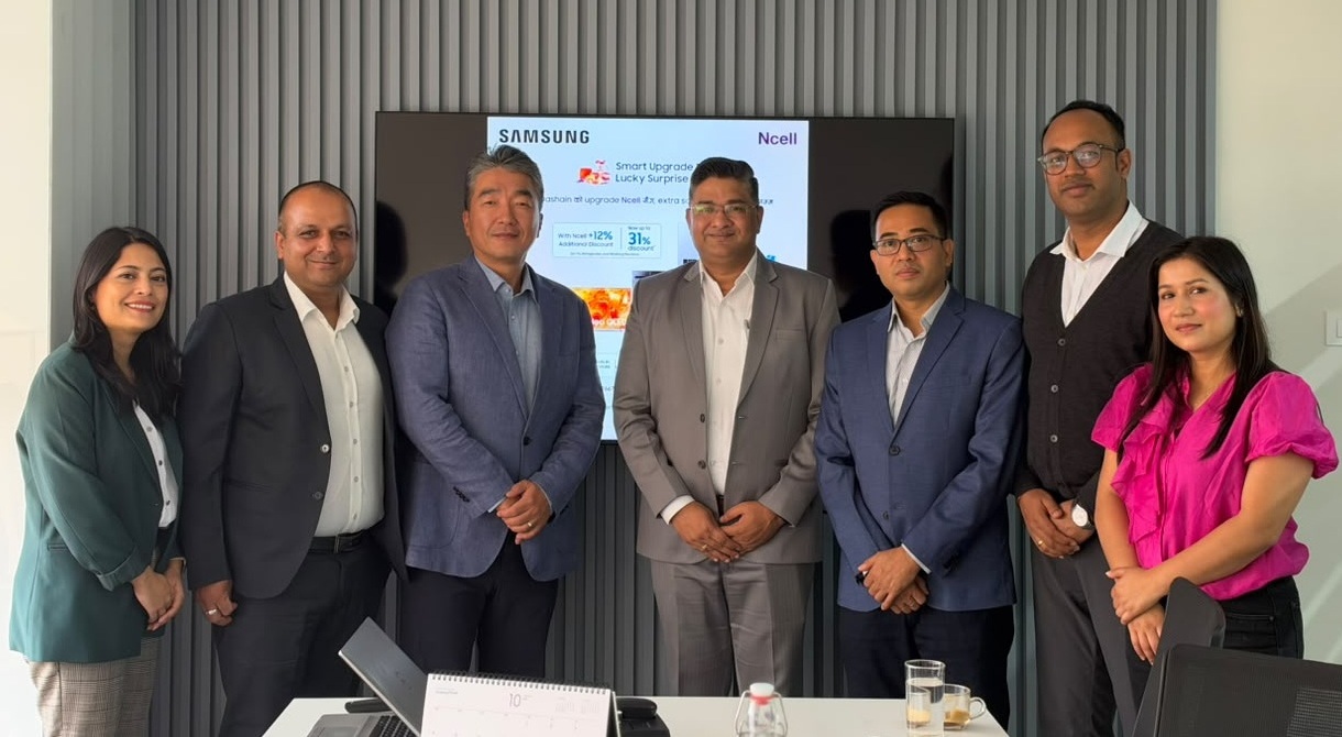 Ncell Partners Samsung To Offer Exclusive Additional Discounts of up to 31% on Home Appliances During the Festive Season